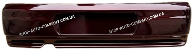 Бампер задній LADA(ВАЗ)2110 -у колір кузова портвейн(192)