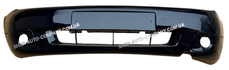 Бампер передній LADA(ВАЗ) 1118 під птф - у  колір кузова чорниця(482)
